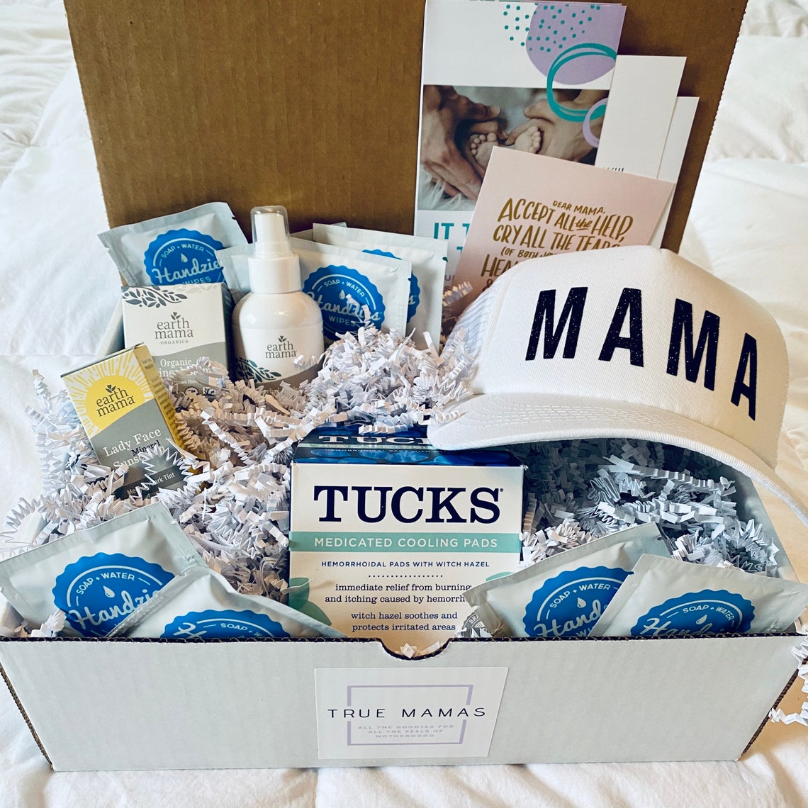 The New Mom Box Summer Edition Postpartum Care Package Etsy