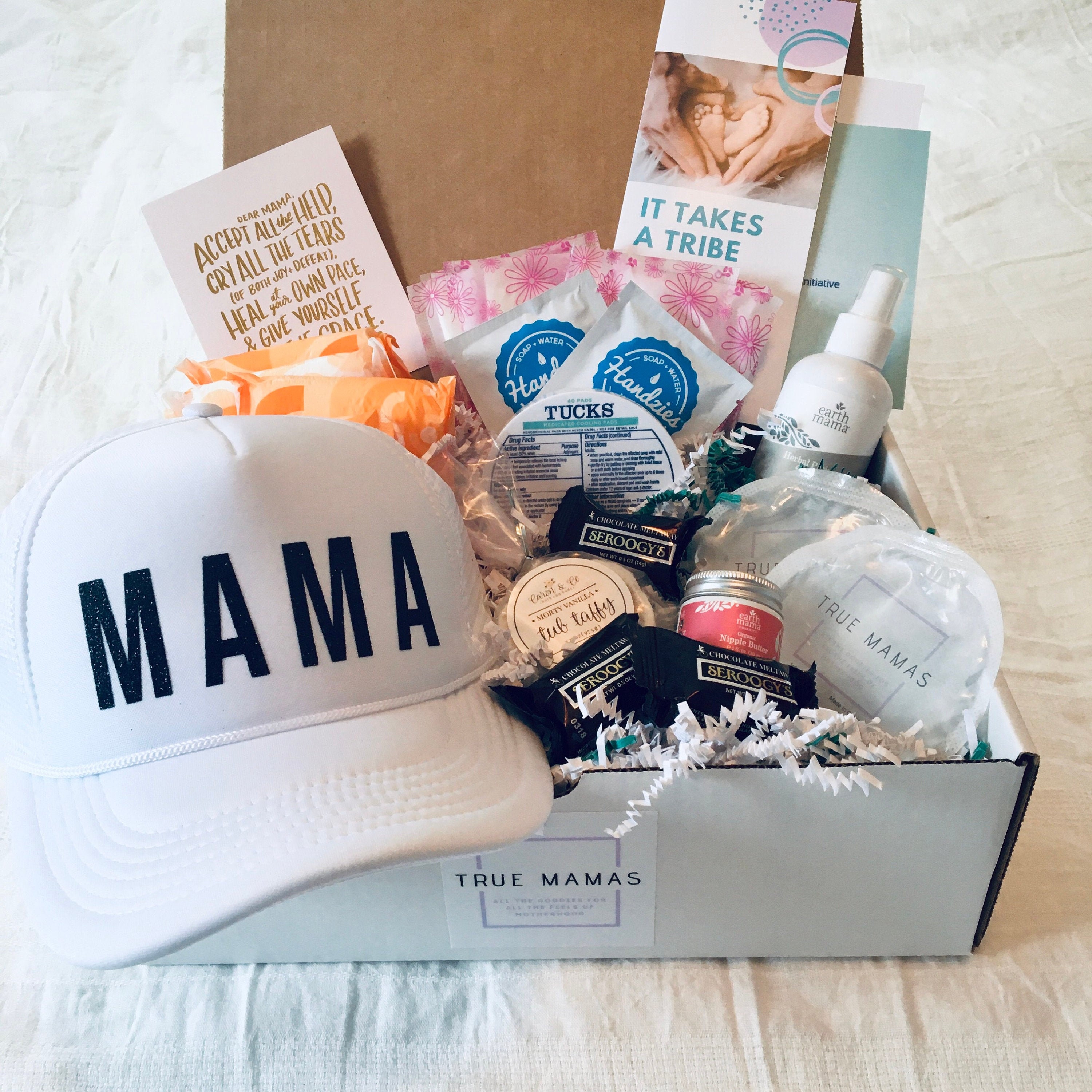 The Deluxe New Mom Box Postpartum Care Package New Mom Etsy