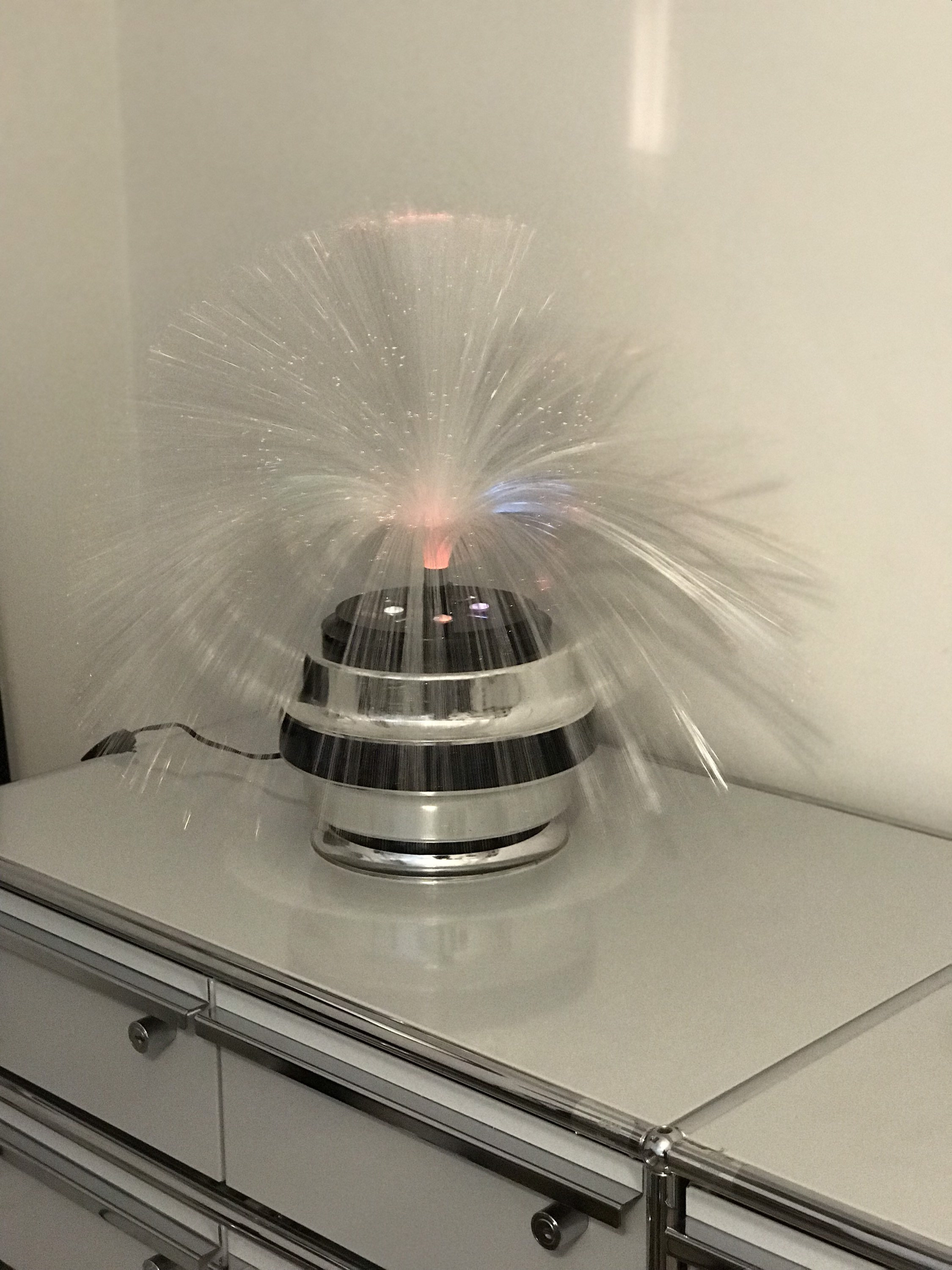 Vintage Fiber Optic Lamp From 70s Optiklamp Fiber Optic Etsy