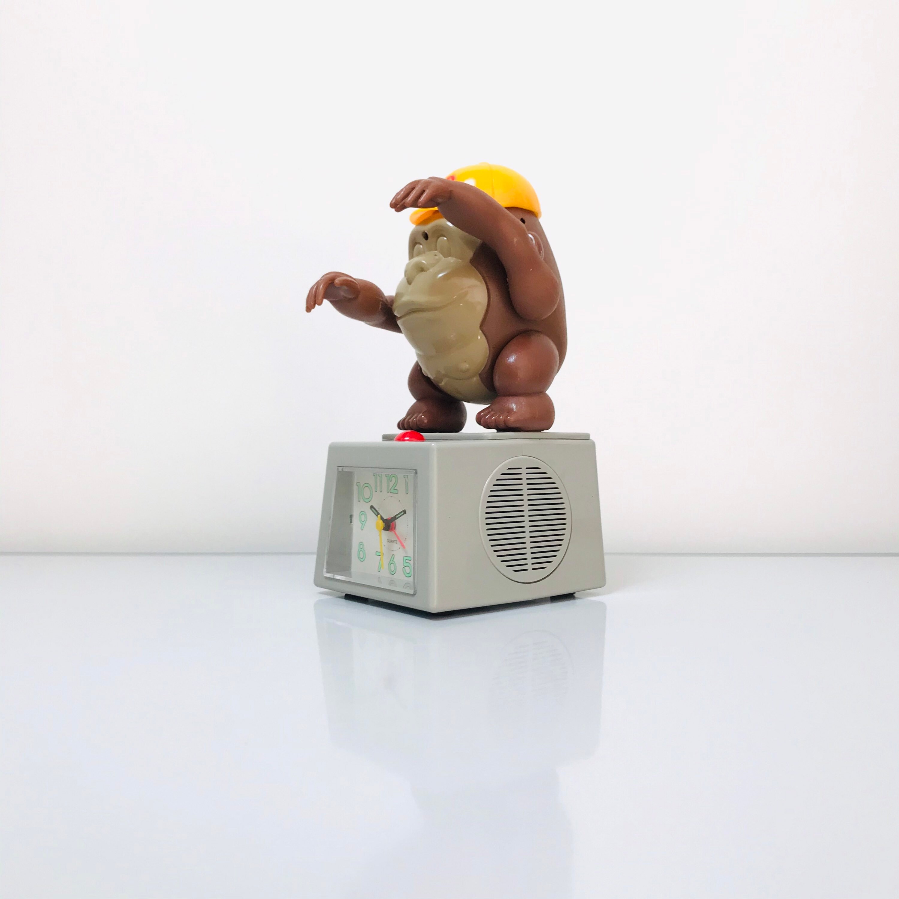 Monkey Alarm Clock 80s Kids Alarm Clock 80s Vintage Alarm Etsy