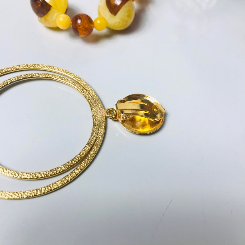 70s Jewellery Set with a Ceramic Memphis Style Case.