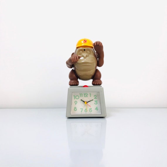 Monkey Alarm Clock, 80s Kids Alarm Clock, 80s Vintage Alarm Monkey Alarm Clock, 80s Kids Alarm Clock, 80s Vintage Alarm