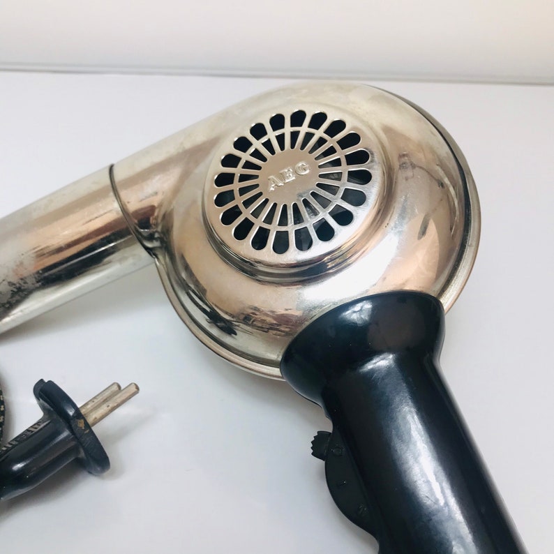 AEG Vintage Hairdryer Antique Hair Dryer Etsy