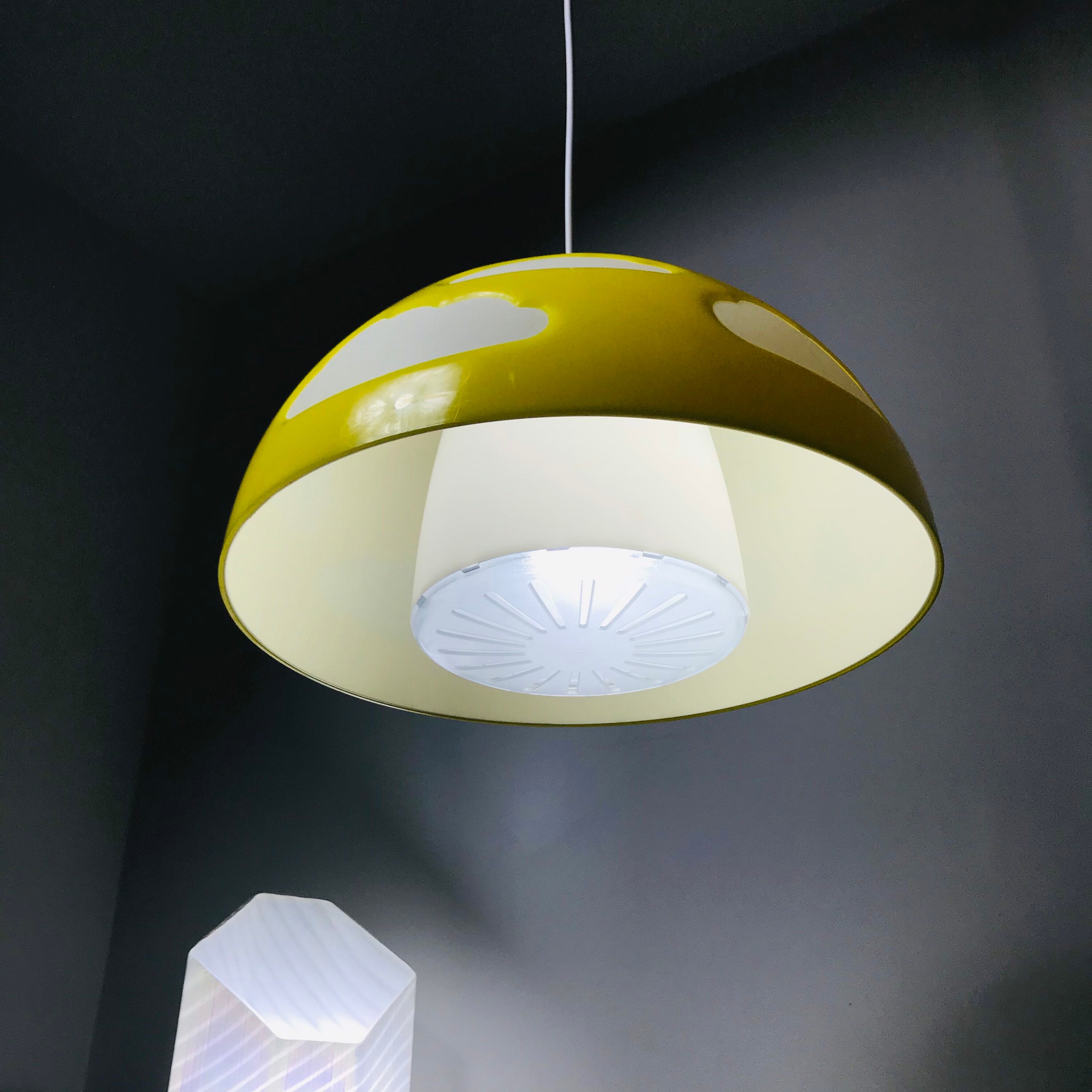 Vintage Yellow IKEA Skojig Cloud Light. Etsy UK