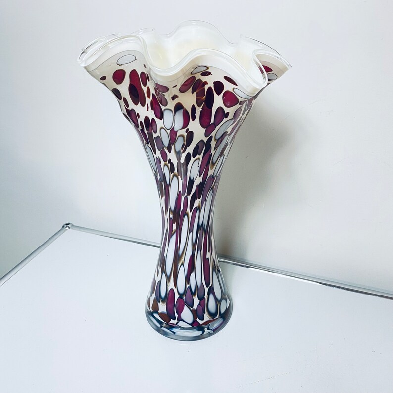 Jozefina Krosno Vase Art Glass Vases Rare Art Glass Vase. Etsy