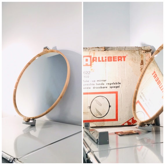 Buy Allibert Make-up Mirror 1970s Iconic Mirror New Old Stock Online in  India - Etsy
