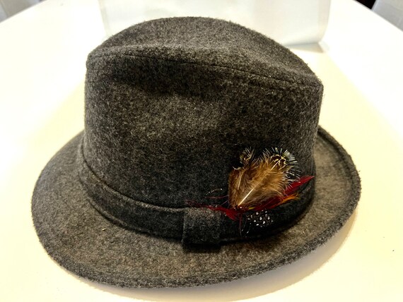 Vintage Dobbs Felt Fedora Men's Hat Size 7 5th Avenue… - Gem