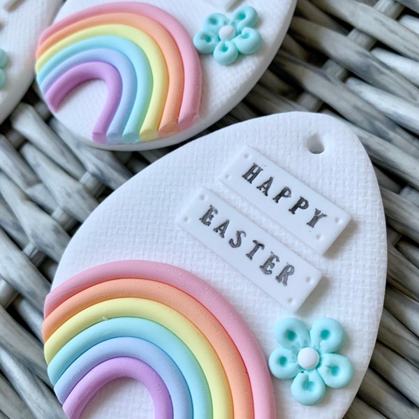 Easter egg decoration, Easter rainbow, Easter decoration, Happy Easter decoration, Easter 2024, First Easter