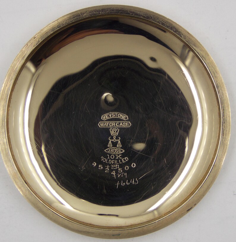 1908 Hamilton 21 Jewel 940 RR Grade Pocket Watch in 10k Gold Filled