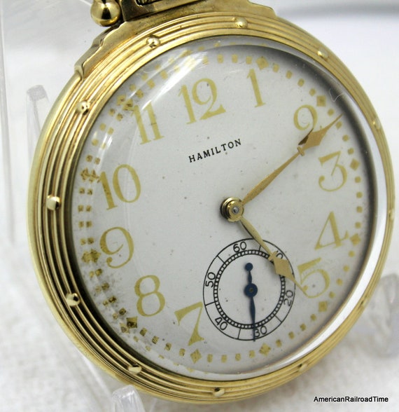 Beautiful 1948 Hamilton 992B 21 jewel Pocket Watch