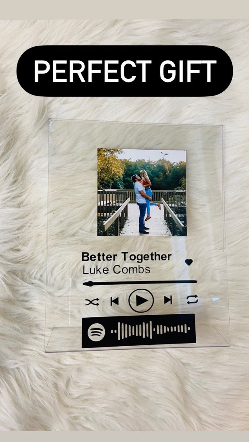 Personalized Song album Frame Custom Acrylic Song Frame Album Etsy