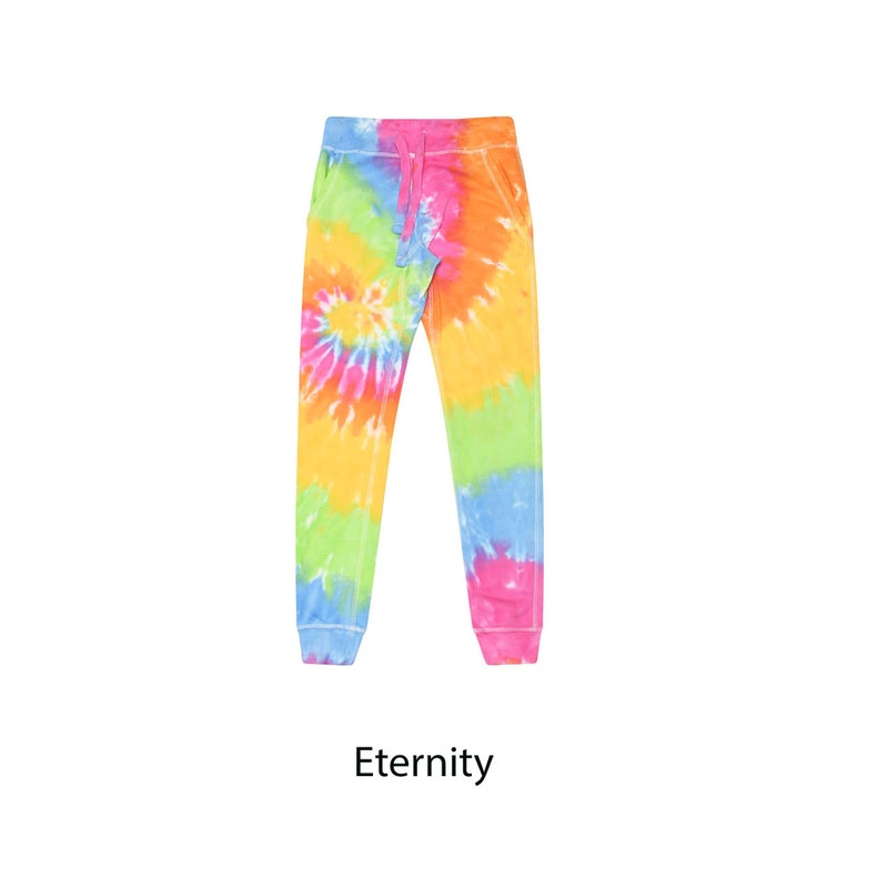Fleece Sweatpants Joggers Black Crush Tie-Dye main image 0