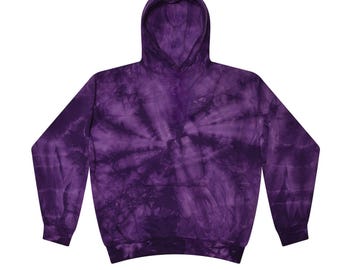 Tie Dye Spider Hoodie, Pullover, Plain Colors, S, M, L, XL, 2X, 3X