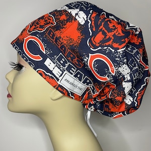 CHICAGO BEARS women’s scrub hat, surgical cap