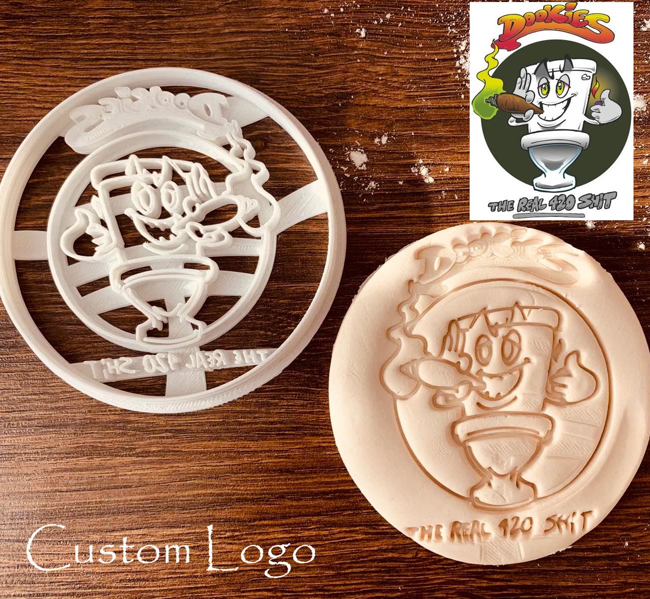 Custom Order cookie cutter. Your logo on cookie cutter. Custom Etsy