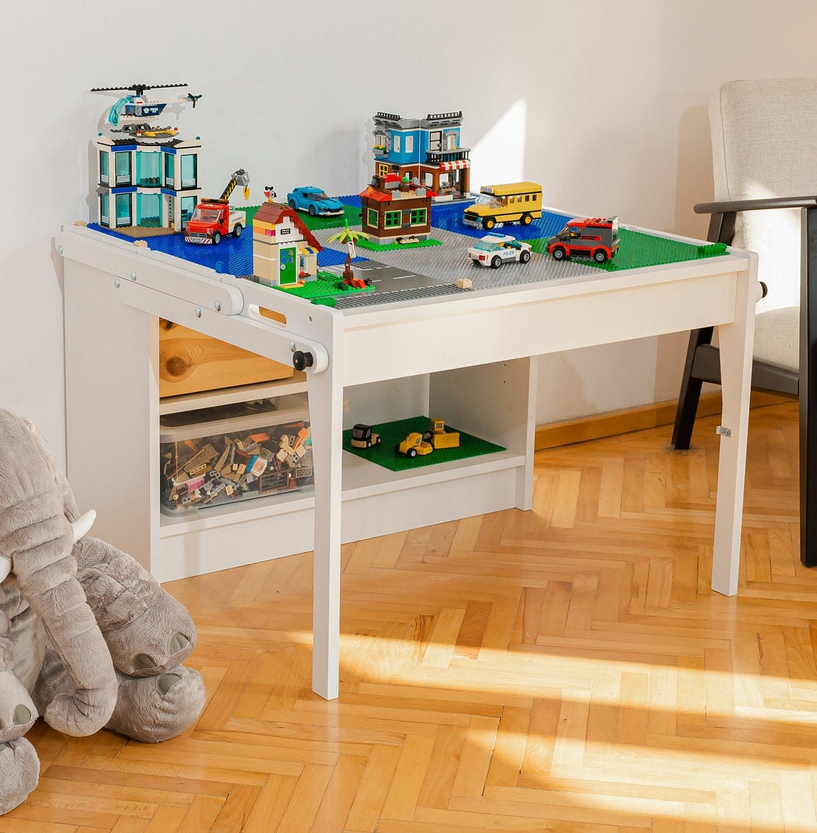 Lego Table Best Storage For Lego Older Kids Lego Storage Table