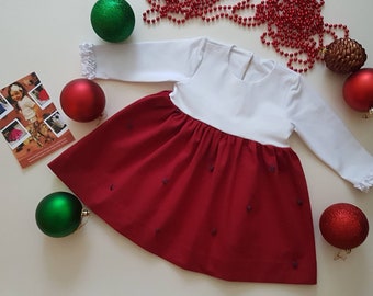 Baby girl clothes, Baby Shower gifts, Baby girl dress, Baby shower dresses, Baby Girl Christmas, Newborn Christmas, My first Christmas.