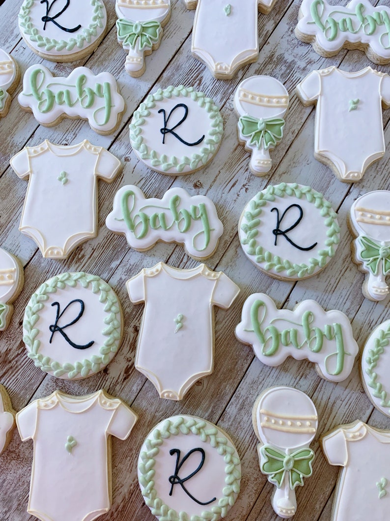 cute baby shower cookies ideas