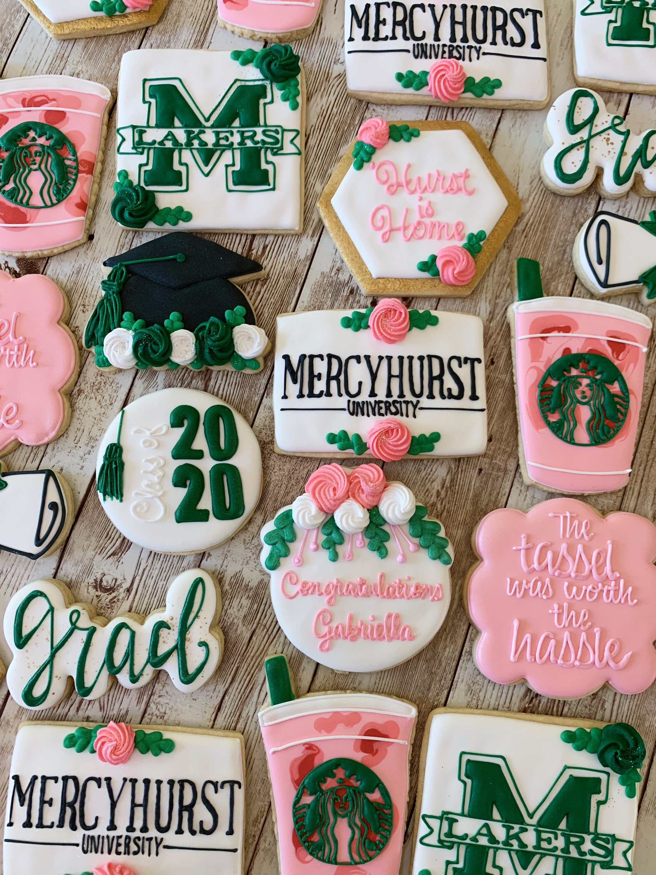 Custom Graduation Cookies Decorated Graduation Sugar Cookies Etsy