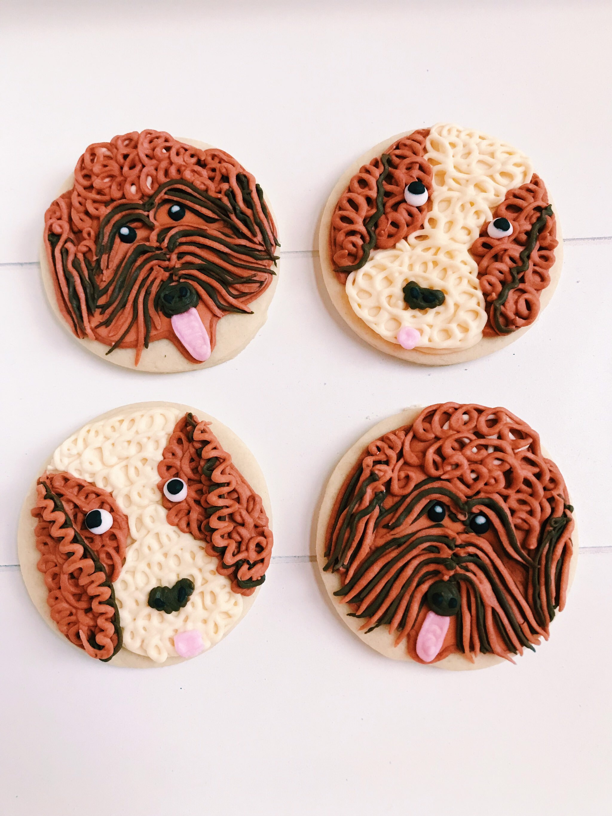 Custom Dog Cookies Decorated Sugar Cookies 20 custom dog Etsy