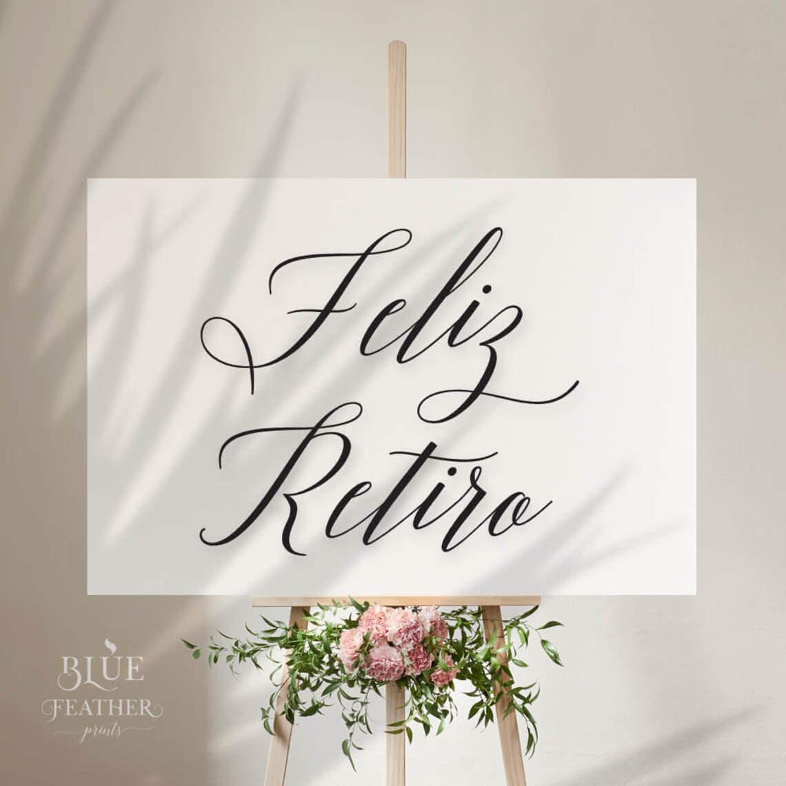 Retirement Party Poster Happy Retirement Spanish Feliz Etsy