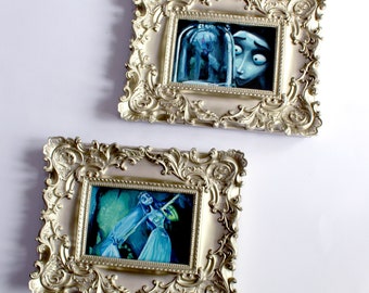 Corpse Bride... Framed Acrylic Paintings... Gothic Art