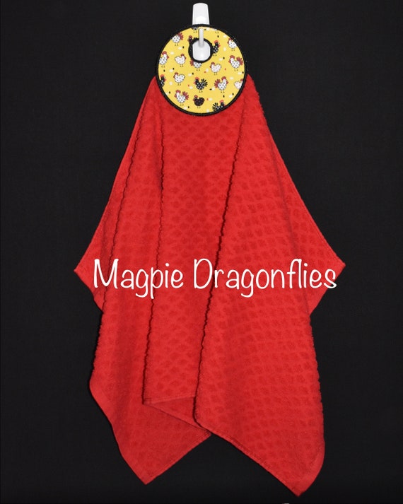 Chickens Perfect Place Hanging Kitchen Towel 3023 Etsy