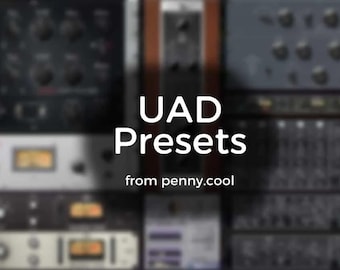 Voorinstellingen UAD-plug-in | Tools voor mixen, opnemen en masteren (digitale download)