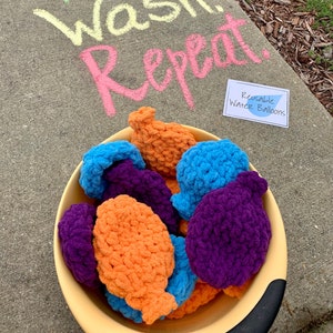 Reusable Water Balloons, Crochet - Set of 6