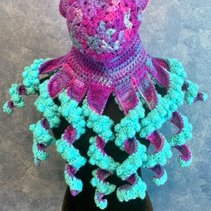 Twisted Kraken Hat - Custom Octopus Crochet Beanie - Made to Order!