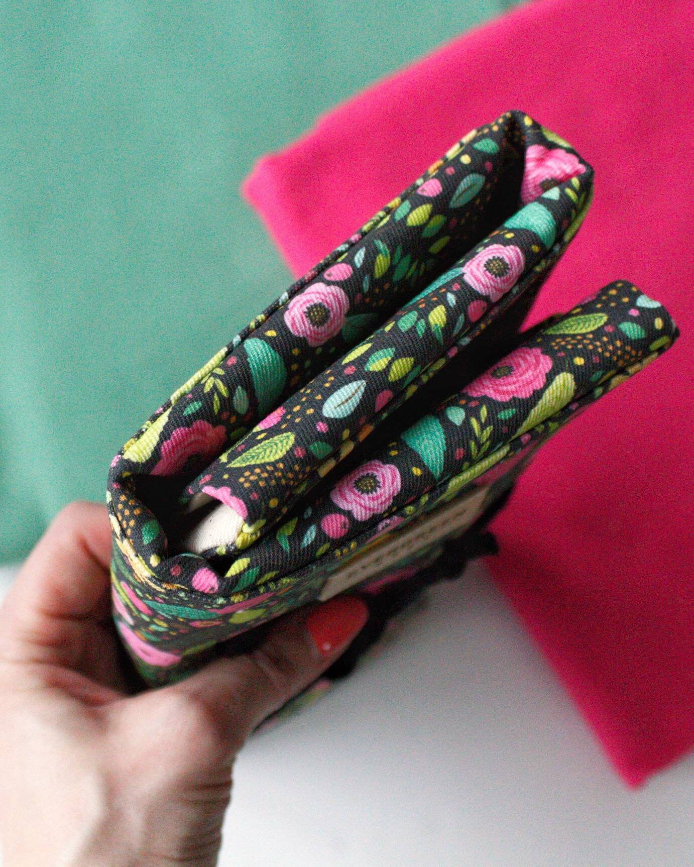 Circular needle holder Knitting needle case Floral roll Etsy