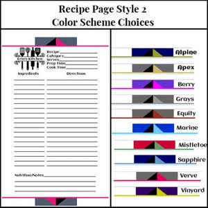 Personalized Laser Engraved RECIPE BOOK Optional Recipe Pages A5 Recipe Binder Custom Father's Day Gift Dad Grandpa Baker Chef image 8