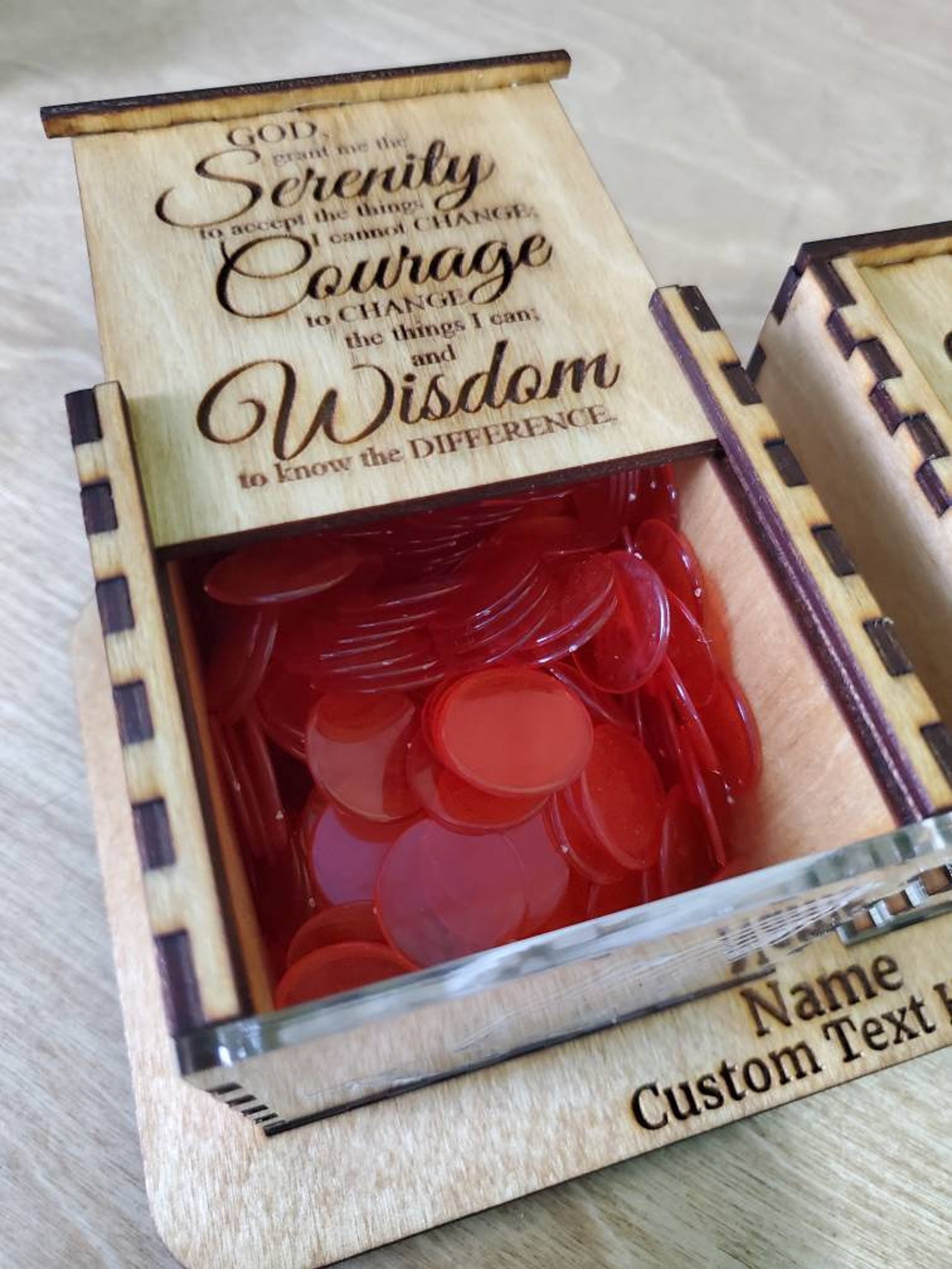 Personalized SOBRIETY GIFT First Year of Sobriety One Day at a Etsy