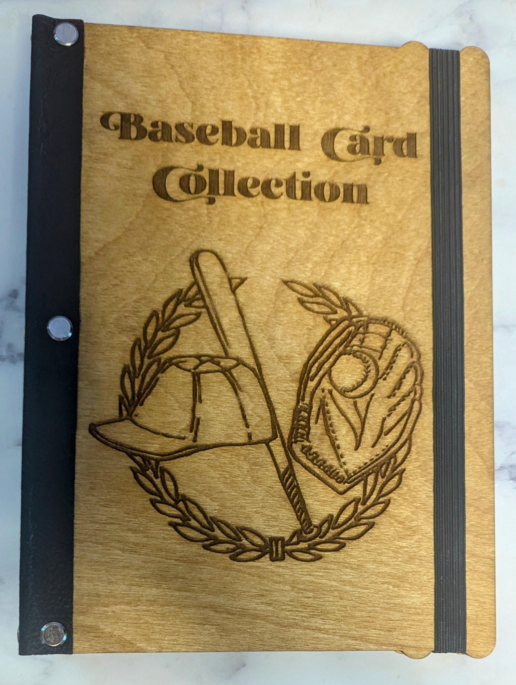 mlb card binder Amazon.com: Baseball Card Binder with Sleeves 400 Pocket, Baseball Card  Holder for Trading Cards Baseball Collector Album New York Sports Card 3  Ring Binder Storage Book Folder for Kids Gift (White) : main image 0
