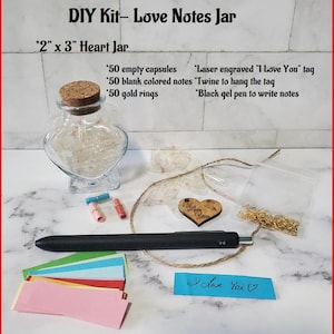 DIY-notities hartpot bericht in een glazen fles, Moederdagcadeau Cadeau voor moeder cadeau Pillendoosje Vrouw Dochter Moeder Oma Moeder