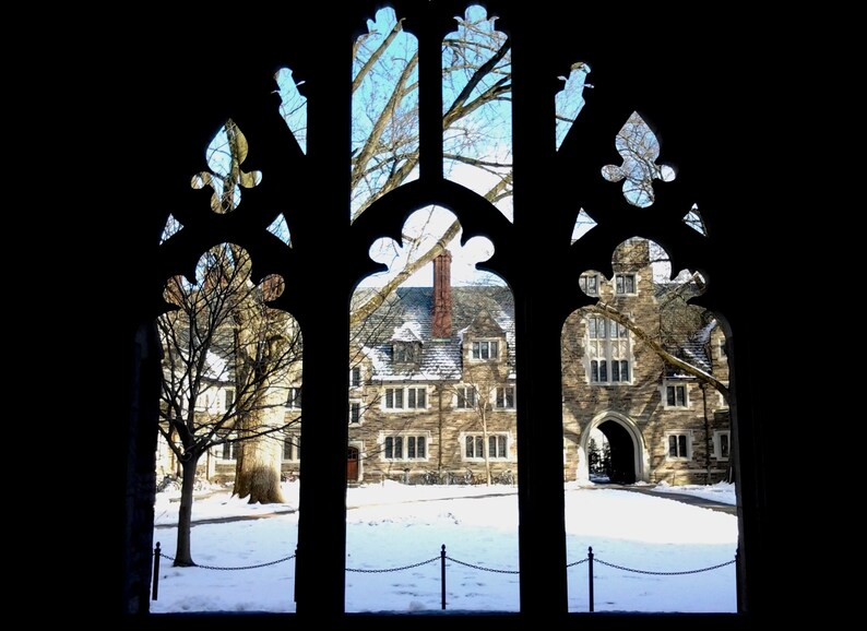 Photo Instant Download Princeton University Winter View Etsy