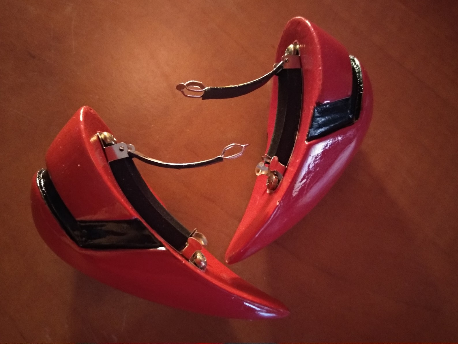 Asuka Langley A10 Evangelion Interface hair clips Etsy