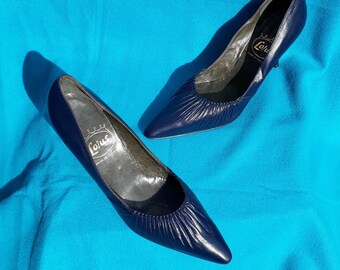lotus navy shoes