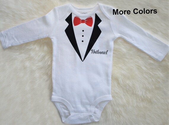 carters tuxedo onesie