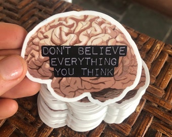 PEGATINA "Pensador excesivo"