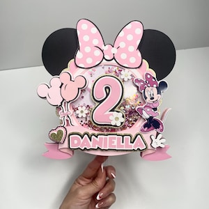 ANY THEME Personalized Shaker Cake Topper - Birthday Party - Custom Shaker Cake Topper