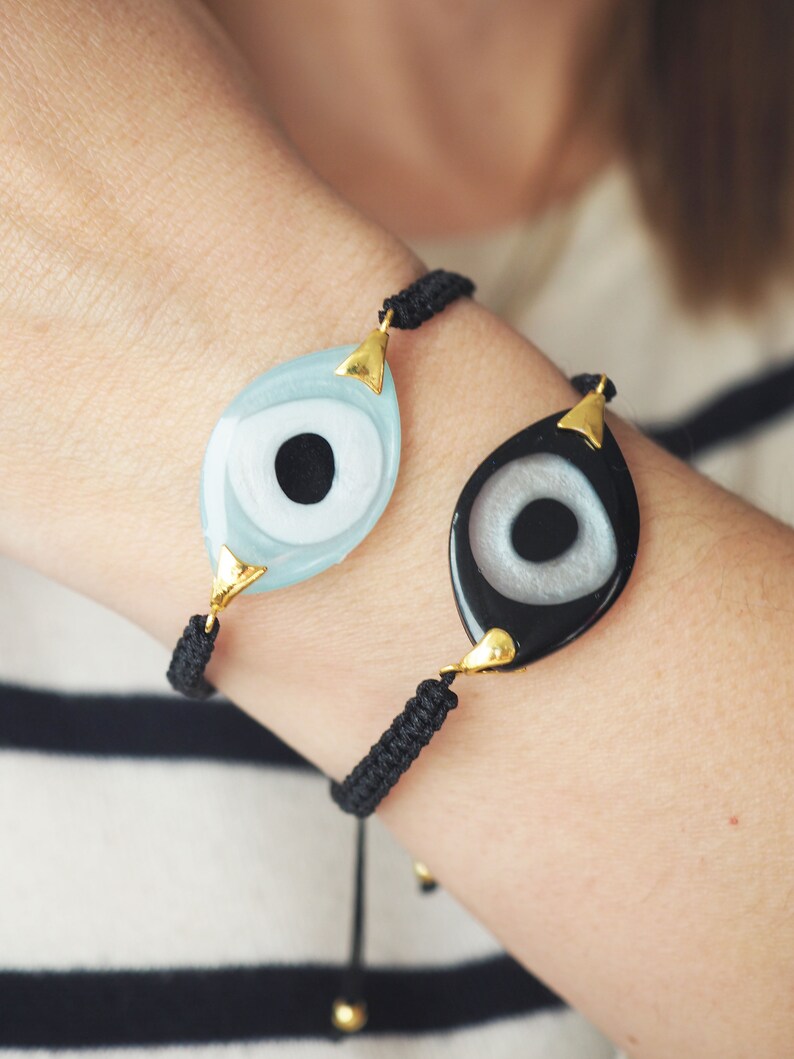 Traditional Greek Evil Eye Bracelet Greek Amulet Lucky Eye Etsy