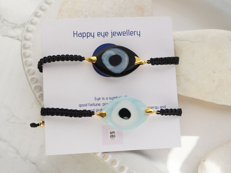 Traditional Greek Evil Eye Bracelet Greek Amulet Lucky Eye Etsy