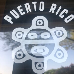 Puerto Rico Taíno Sun Decal Sticker| Laptop sticker | Boricua car sticker | Boricua laptop sticker | Taino Sticker