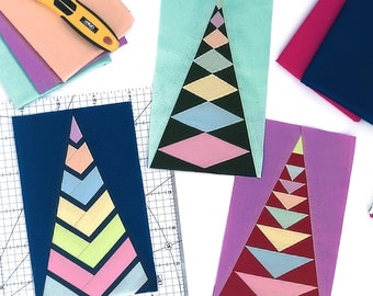 Christmas Tree Pattern / Quilt Block Christmas Tree / PDF Pattern ...