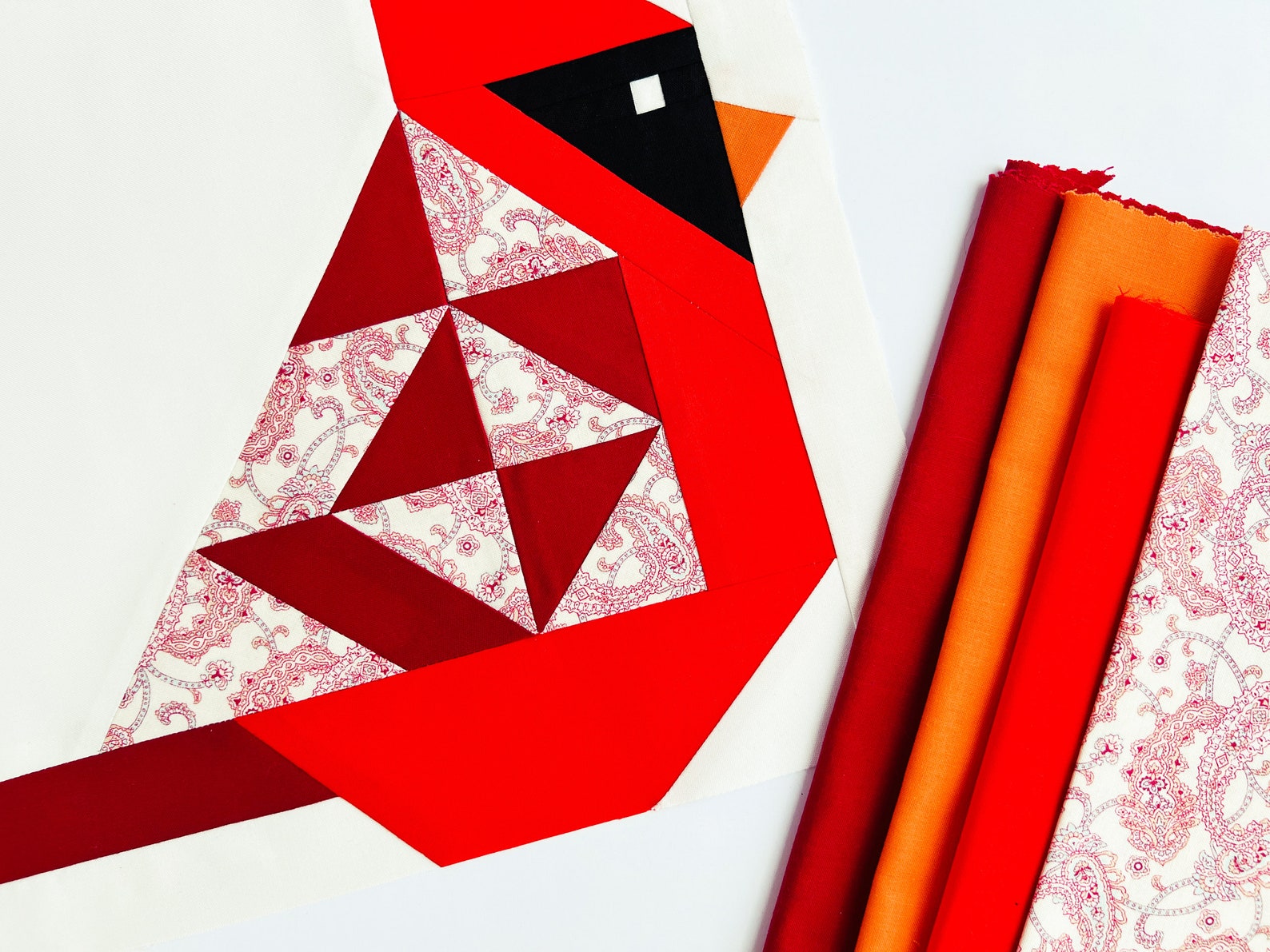 Cardinal Quilt Pattern / PDF Pattern / Foundation Paper Piecing / FPP ...