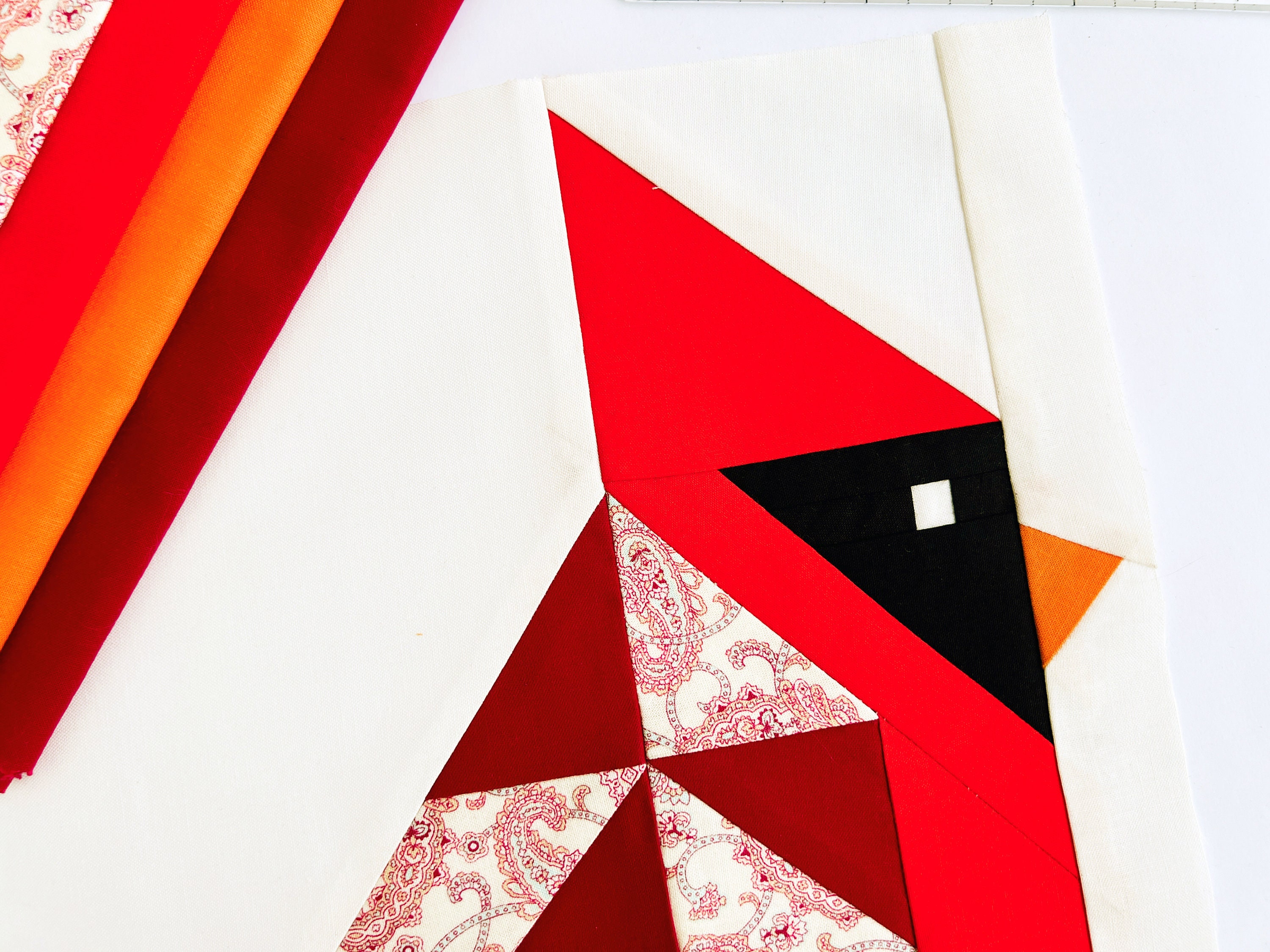 Cardinal Quilt Pattern / PDF Pattern / Foundation Paper Piecing / FPP ...