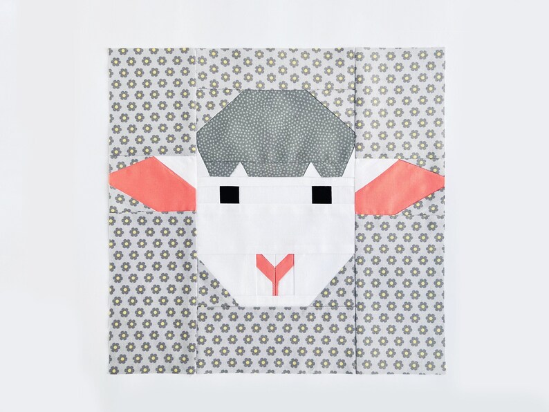 Pattern Blocks Sheep Sheep Quilt Pattern / PDF Pattern / Foundation Paper Piecing / FPP ...