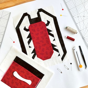 Scarabeo Longhorn, modello PDF, modelli per trapunta FPP, modelli per trapunta moderni