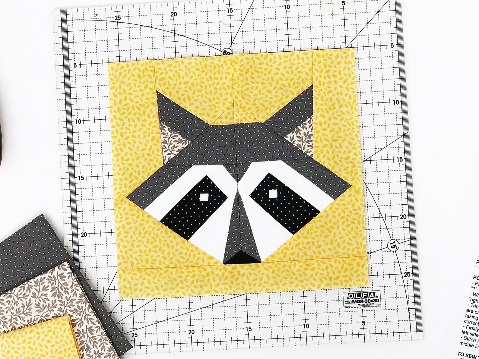 Quilt Block Forest Animals PDF Pattern Pattern Set Paper Piecing Quilt Block Forest Animals PDF Pattern Pattern Set Paper Piecing
